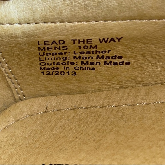 Kenneth Cole Navy Blue Suede Leather Lead The Way Loafers Men’s Size 10 - Picture 9 of 9